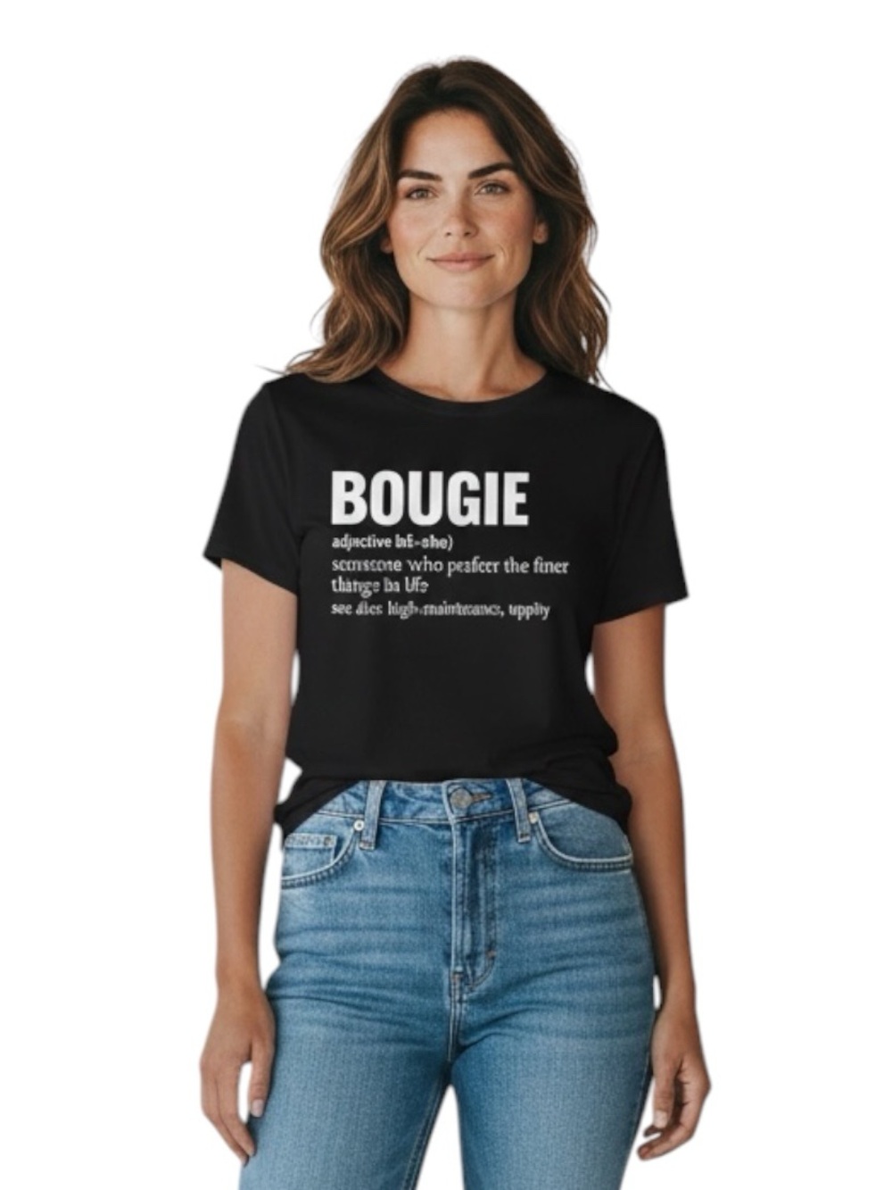 Bougie Graphic T-Shirt - Black